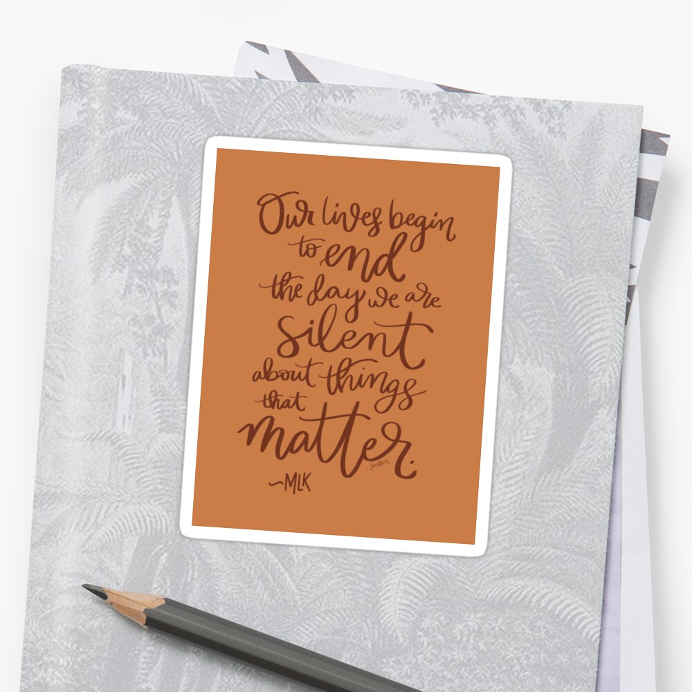 don-t-stay-silent-digitally-hand-lettered-art-sticker-by