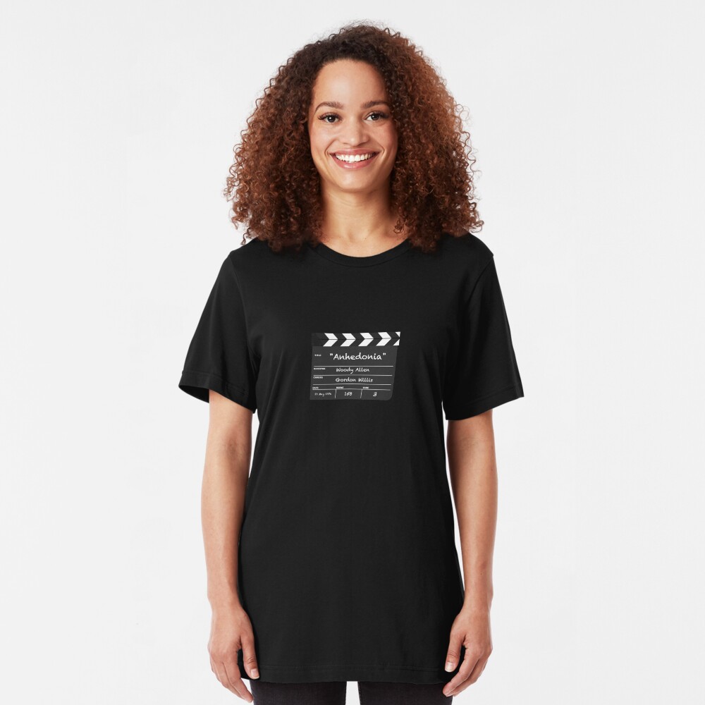 Annie Hall Film Slate Tee Slim Fit T-Shirt