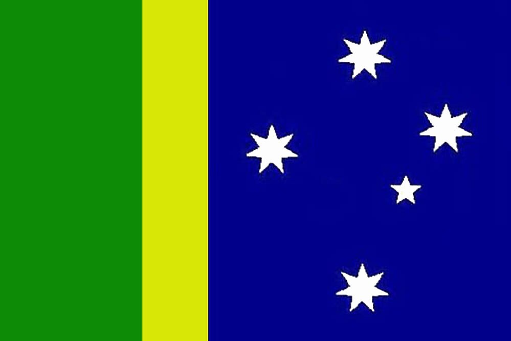 "My design for the new Australian Flag" by Albert Redbubble