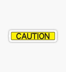 CAUTION Tape Sticker