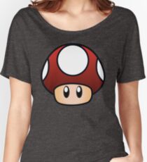 Super Mario Pilz Baggyfit T-Shirt