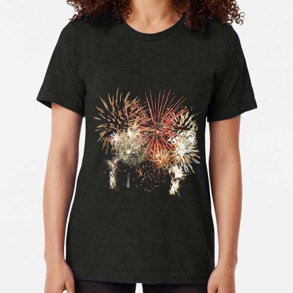 firework Tri-blend T-Shirt