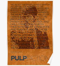 Ezekiel 25:17 Poster