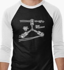 BTTF: Flux capacitor Men's Baseball ¾ T-Shirt