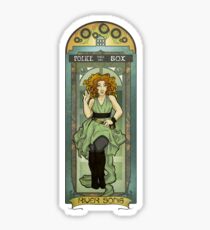 River Song ArtNerdveau Sticker