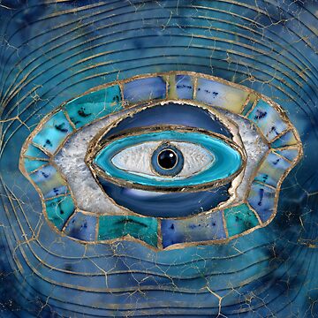 7 Türkisches Evil Eye Glas griechisches Mati Auge Nazar Amulett