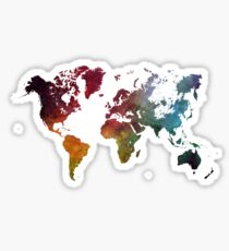 World map Sticker