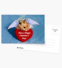 Valentine's Day Hamster Postcards