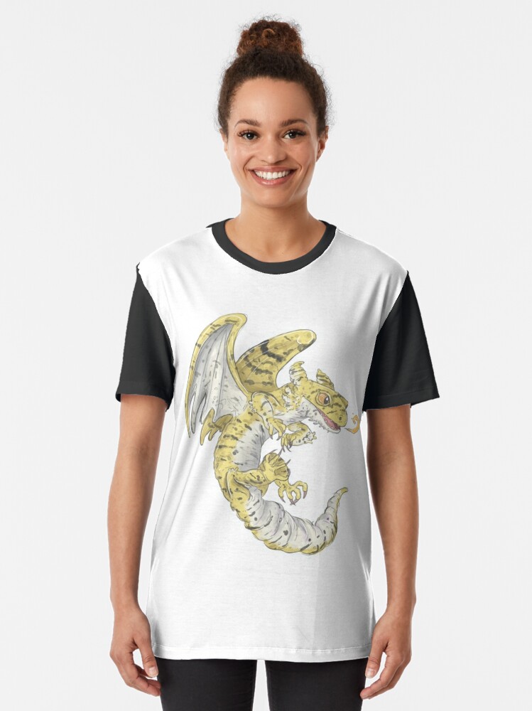 Download "Leopard Gecko Dragon!" T-shirt by bkenney | Redbubble