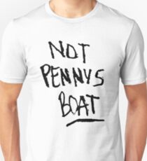 LOST: Not Penny's Boat (Black) Unisex T-Shirt