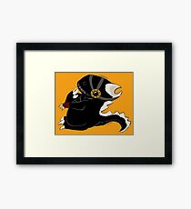 Steampunk Dino Framed Print