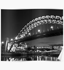 Mono Tyne Bridge Poster
