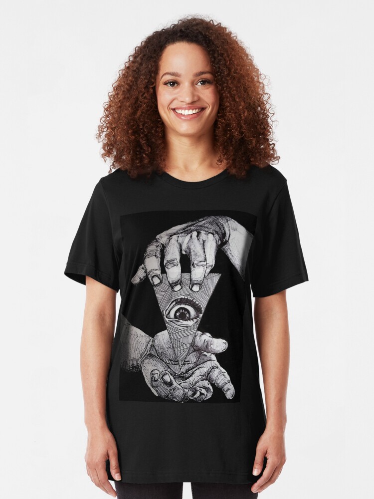 eye ball t shirt