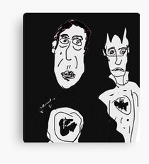 Ironic Superheroes Canvas Print