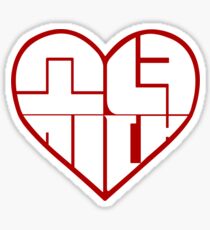 SNSD: Heart Emblem Sticker