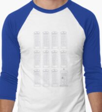 One of these is not like the rest 2... Men's Baseball ¾ T-Shirt