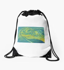 Sea Turtle Drawstring Bag