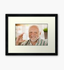 Harold the Old dude Framed Print