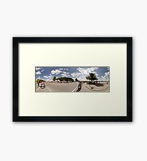 NORDEA MARATHON PANORAMA, rIGA, lATVIA Framed Print