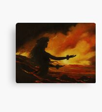 Pele Rejoicing Canvas Print