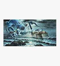 Kraken Attack! Photographic Print