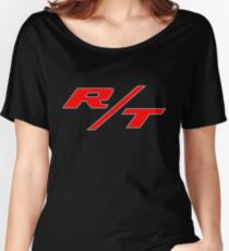 R/T Large Logo Shirt Women's Relaxed Fit T-Shirt