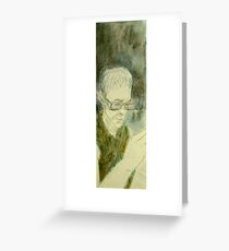 camouflaged Fara Greeting Card
