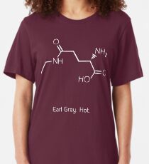 Tea. Earl Grey. Hot. Slim Fit T-Shirt