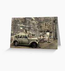 Bomb Damage Greeting Card