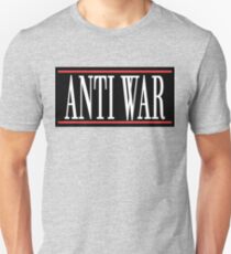 Peace "ANTI WAR" Slim Fit T-Shirt