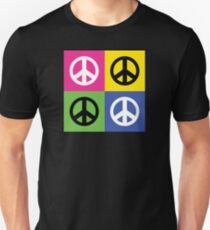 Peace " Multicolored Peace Signs " Unisex T-Shirt