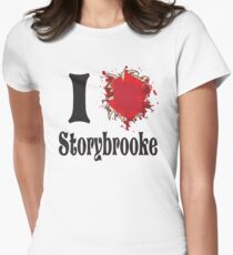 Once upon a time I love storybrooke Women's Fitted T-Shirt
