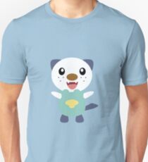 Oshawott - blue background Unisex T-Shirt