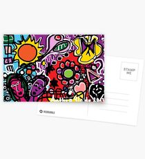 Vibrant - An Imagination filled with colour Postcards