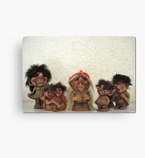 Troll-la-la Canvas Print