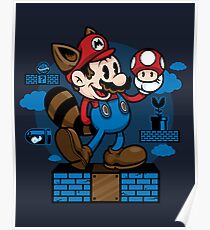 Vintage Mario Poster