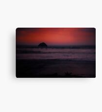 ocean sunset Canvas Print