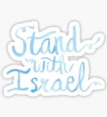 Stand with Israel Sticker