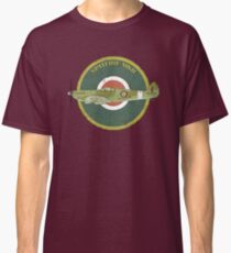 RAF MKII Spitfire Vintage Look Fighter Aircraft Classic T-Shirt