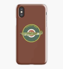 RAF MKII Spitfire Vintage Look Fighter Aircraft iPhone Case