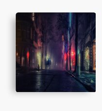 neon lights Canvas Print