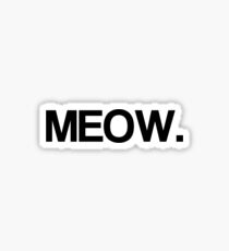 Meow Sticker