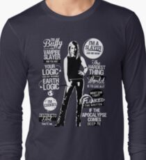 Quotes of a Slayer Long Sleeve T-Shirt