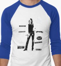 Quotes of a Slayer Men's Baseball ¾ T-Shirt
