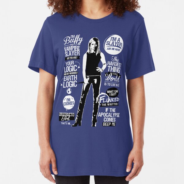 Quotes of a Slayer Slim Fit T-Shirt