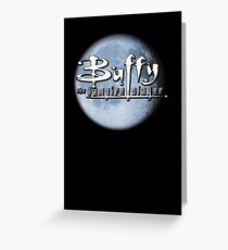 Buffy logo Greeting Card