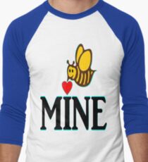 °•Ƹ̵̡Ӝ̵̨̄Ʒ♥Bee Mine-Cute HoneyBee Clothing & Stickers♥Ƹ̵̡Ӝ̵̨̄Ʒ•° Men's Baseball ¾ T-Shirt