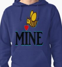 °•Ƹ̵̡Ӝ̵̨̄Ʒ♥Bee Mine-Cute HoneyBee Clothing & Stickers♥Ƹ̵̡Ӝ̵̨̄Ʒ•° Pullover Hoodie