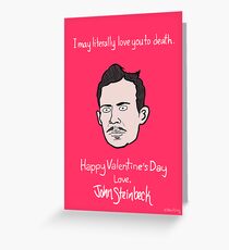 Steinbeck Greeting Card