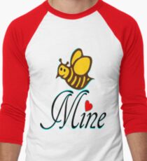 °•Ƹ̵̡Ӝ̵̨̄Ʒ♥Bee Mine-Cute HoneyBee Clothing & Stickers♥Ƹ̵̡Ӝ̵̨̄Ʒ•° Men's Baseball ¾ T-Shirt
